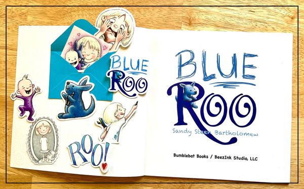 BLUE ROO - The Book, The Stickers, The Video!